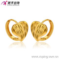 Promotion Wholesale Fashion Simple 24k Gold-Plated Heart Imitation Jewelry Hoop Earring - 28509